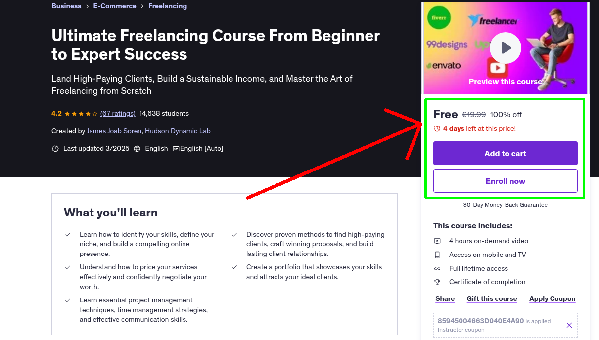 Ultimate Freelancing Course From Beginner to Expert Success