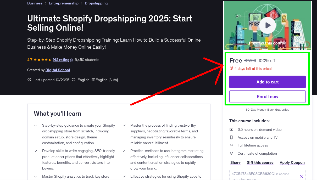 Ultimate Shopify Dropshipping 2025: Start Selling Online!
