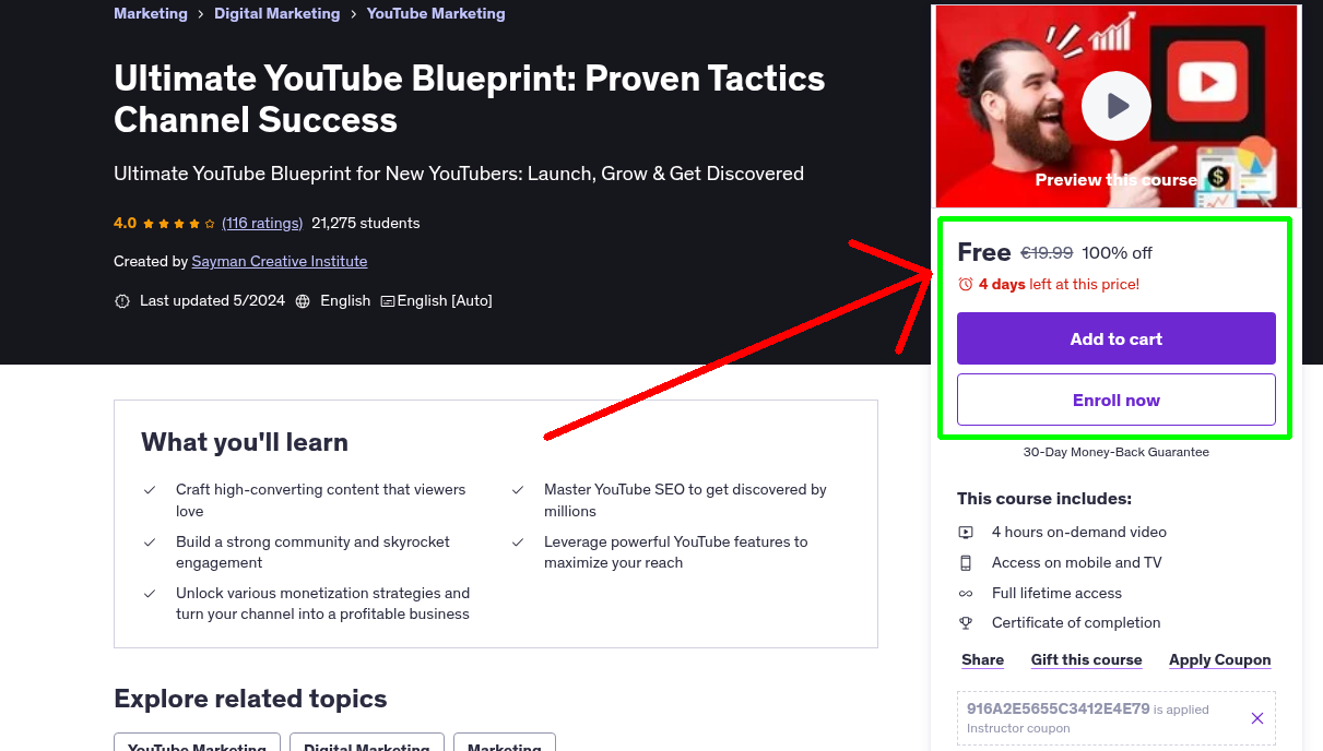 Ultimate YouTube Blueprint: Proven Tactics Channel Success