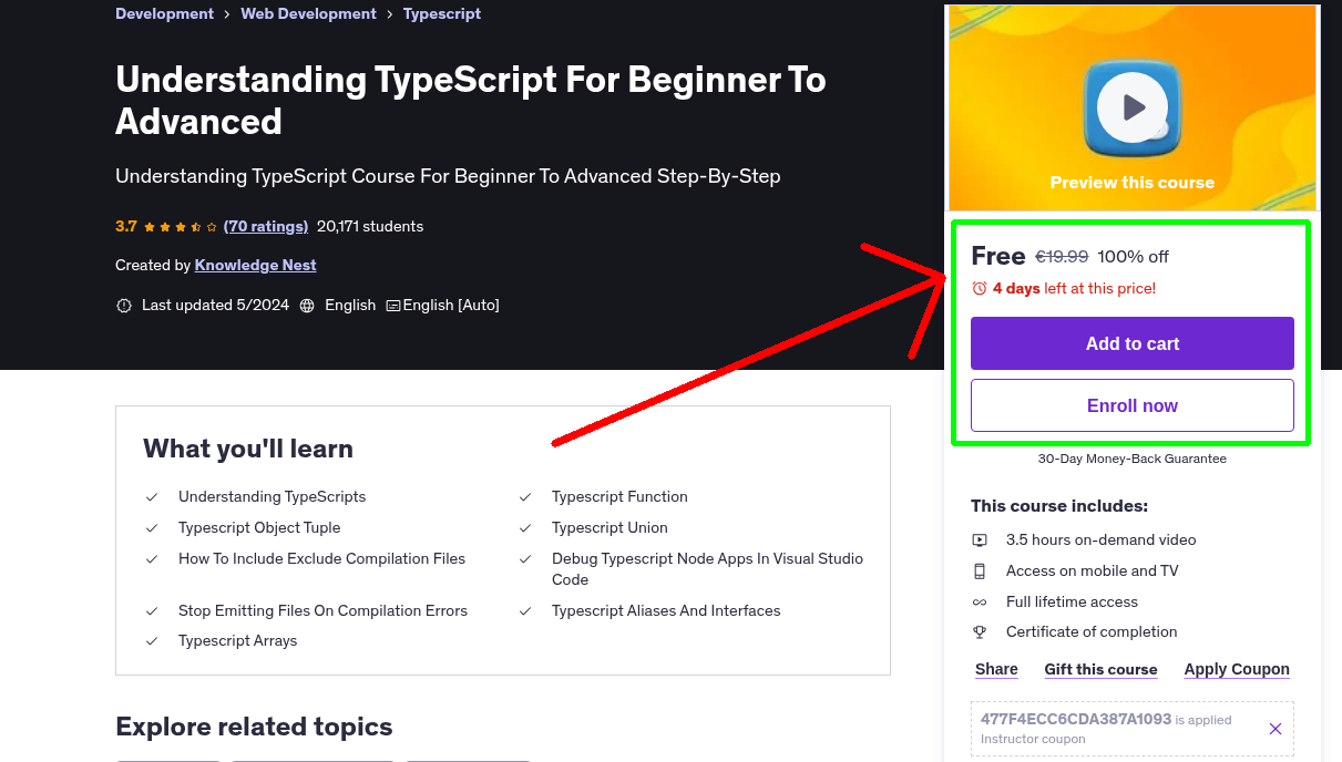 Understanding TypeScript For Beginner To Advanced