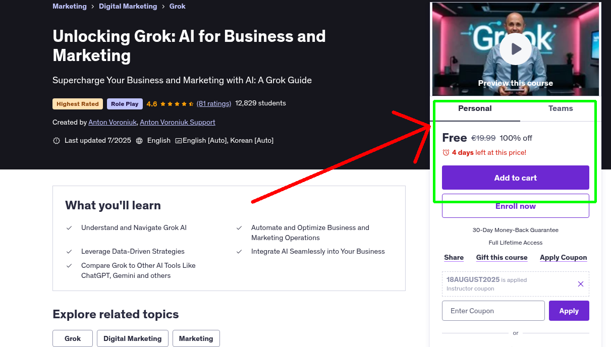 Unlocking Grok: AI for Business and Marketing