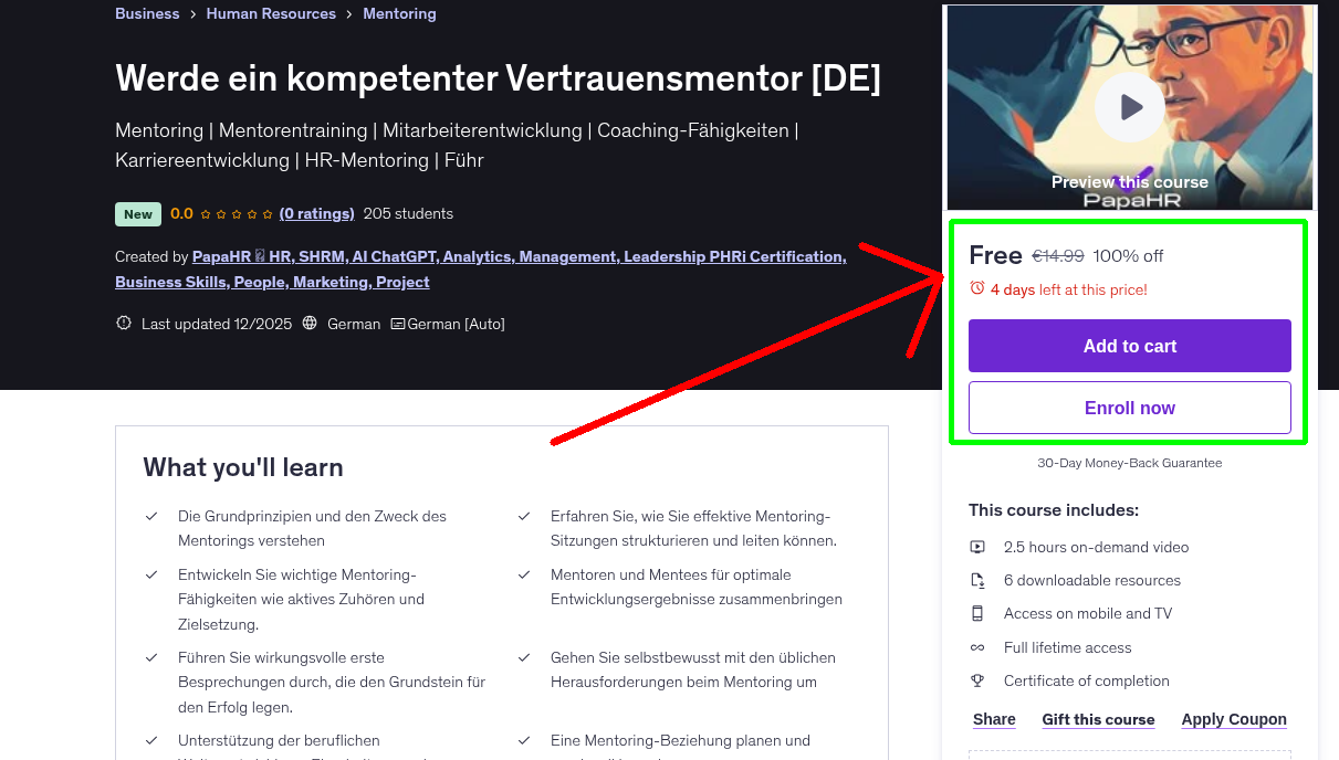 Werde ein kompetenter Vertrauensmentor [DE]