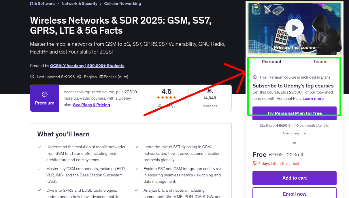 Wireless Networks & SDR 2025: GSM, SS7, GPRS, LTE & 5G Facts
