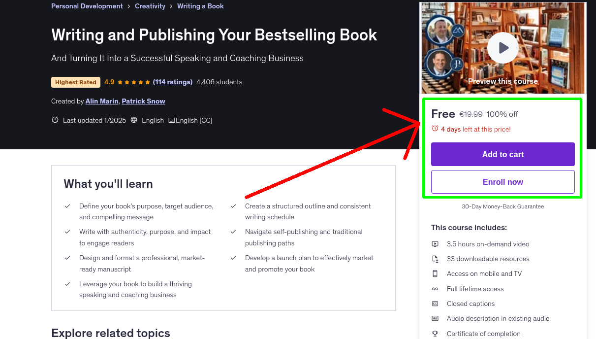 Writing and Publishing Your Bestselling Book