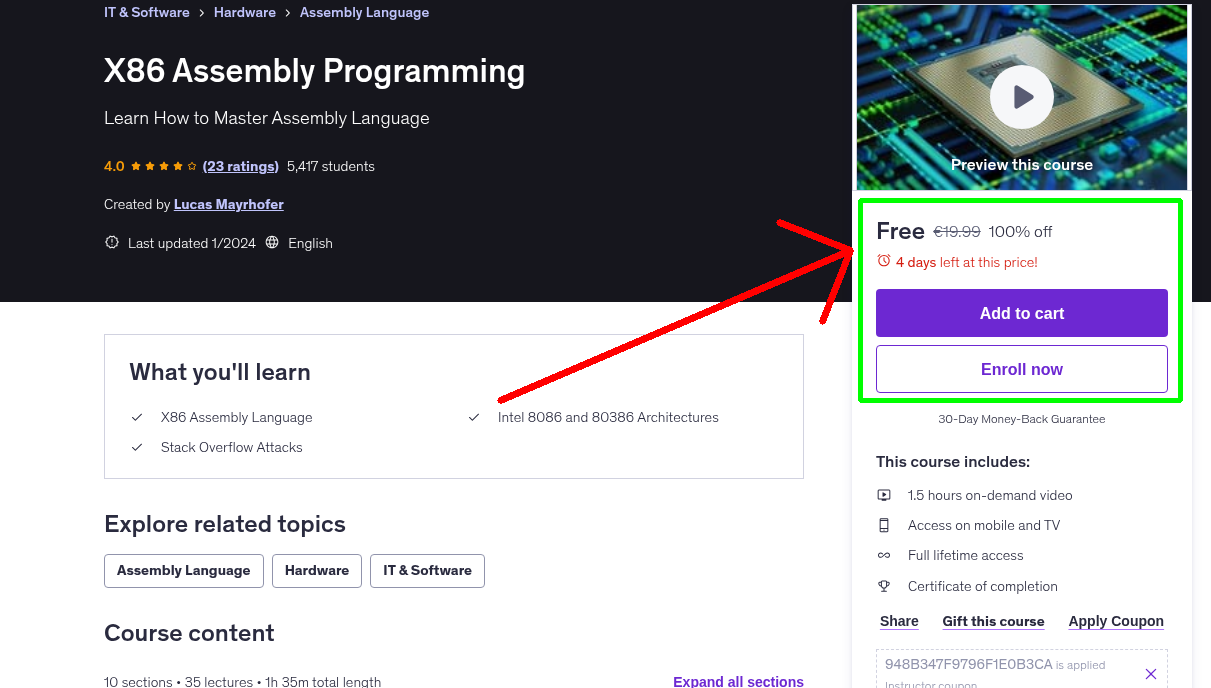 X86 Assembly Programming