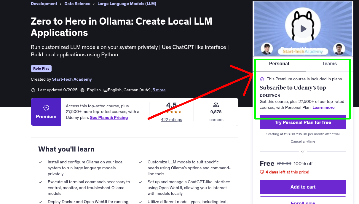 Zero to Hero in Ollama: Create Local LLM Applications